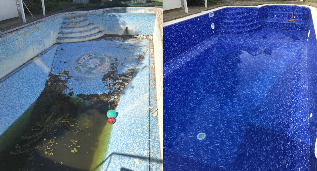 Swimming pool refurbishment