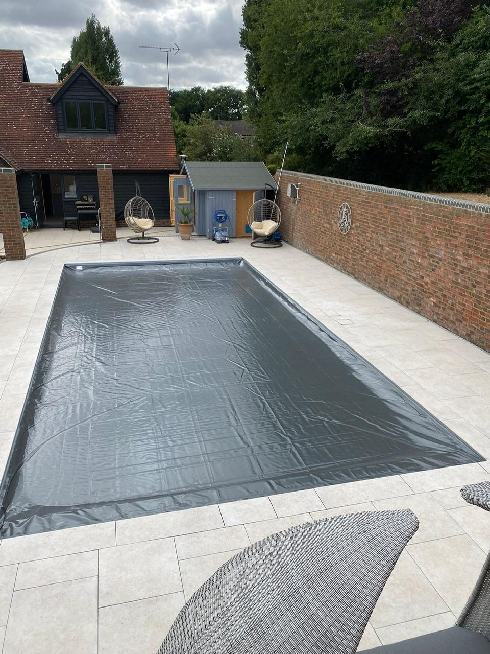 Swimming pool cover